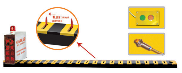 驻马店V3嵌入式闯岗自动扎胎器/阻车器